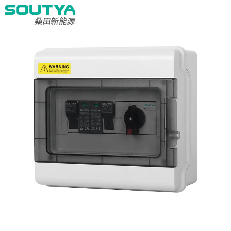 1000V DC Combiner qutusu 1-də 1-i təcridatçı tipində