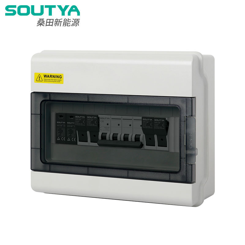 1000V DC Combiner qutusu 2-də 1-də MCB tipində